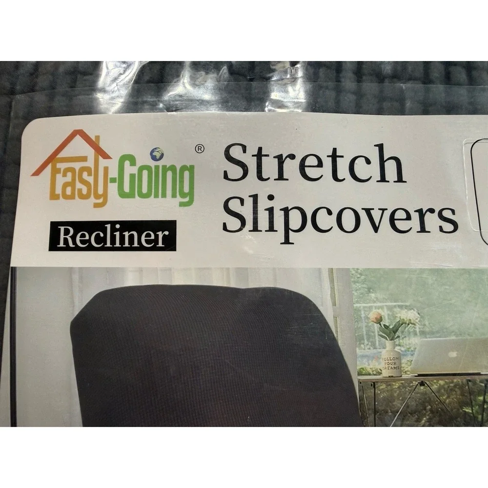 Lazy Boy Recliner Cover Stretch Recliner Slipcover  Chair Cover Dark Gray NWT